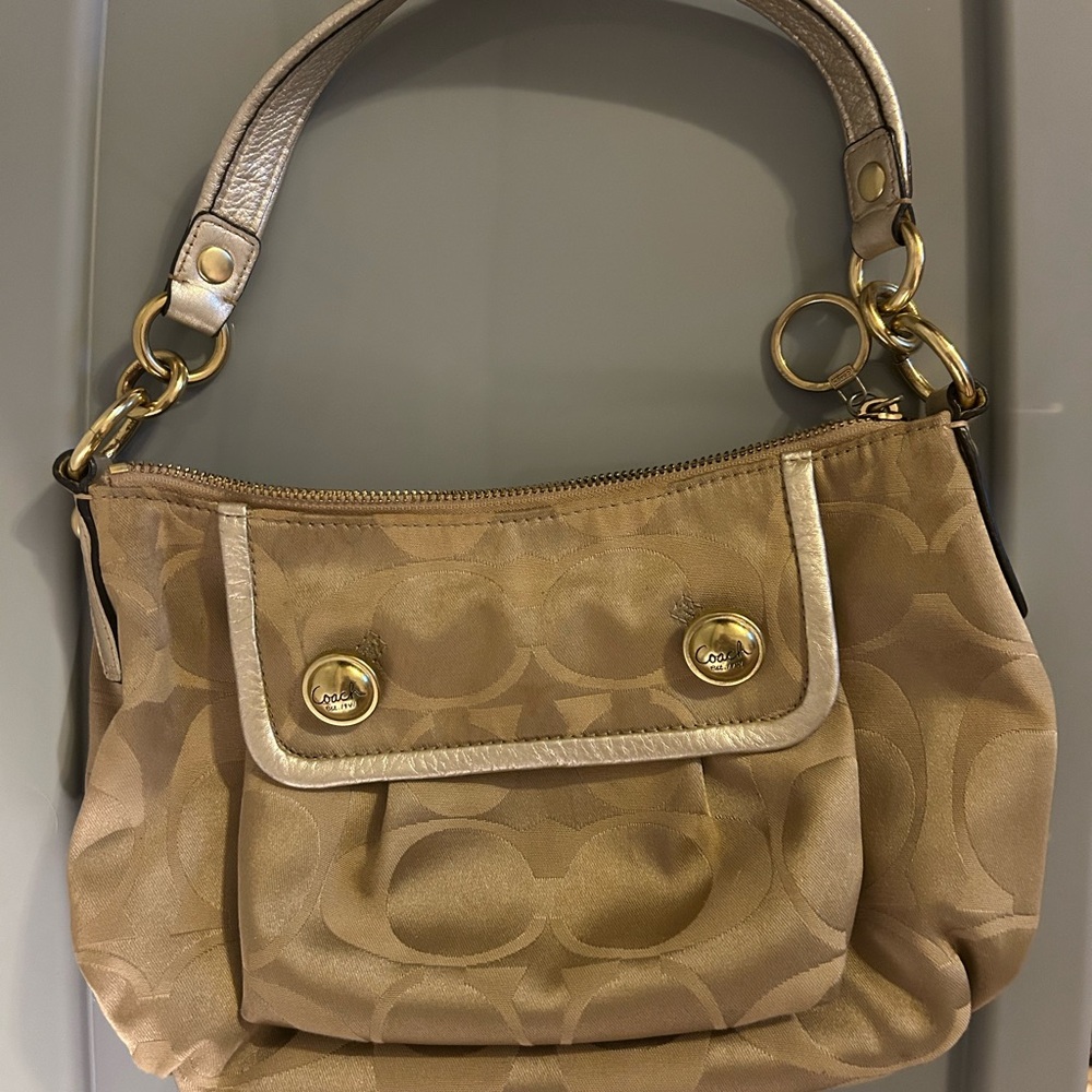 Authentic Coach Poppy Shoulder Bag